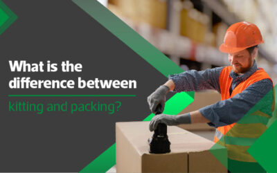 What is the difference between kitting and packing?
